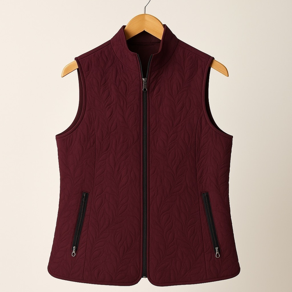 ❄️ Eddie Bauer | Premium Goose Down Vest Embroidered Size Medium